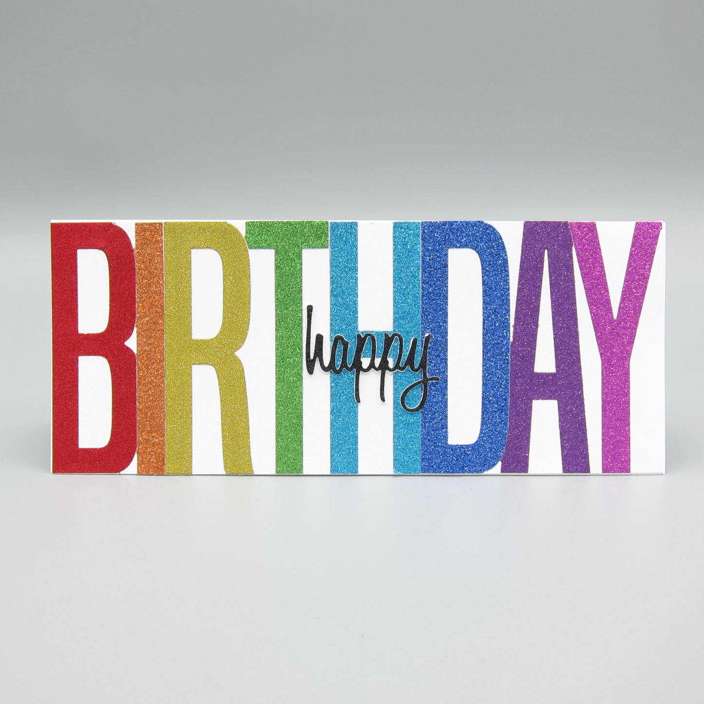 Rainbow Happy Birthday