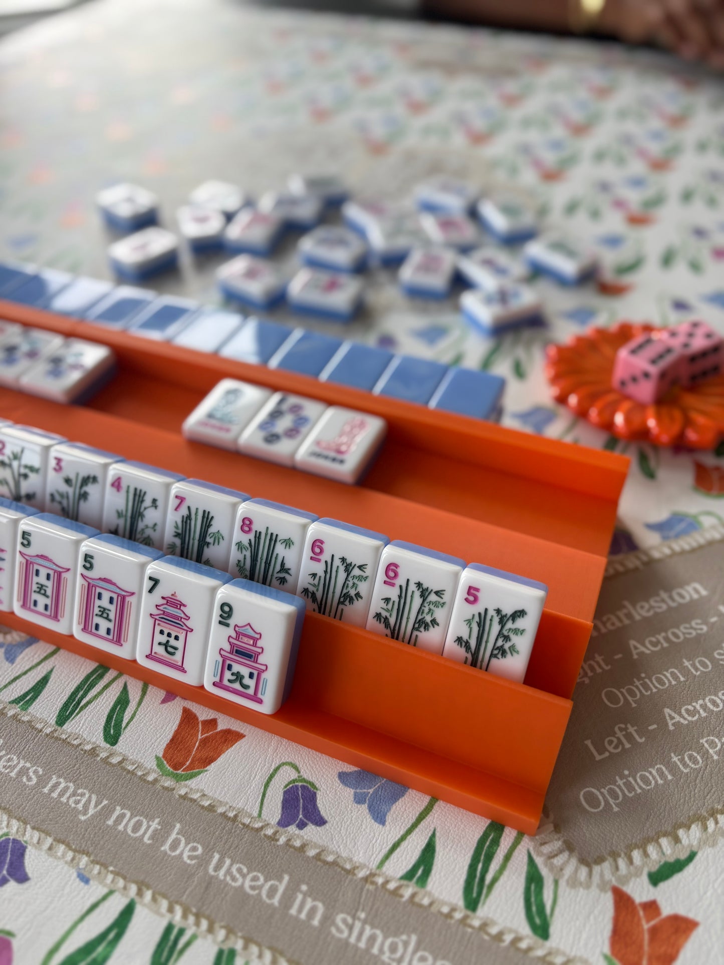 Siamese Mahjong Travel Racks with Pushers