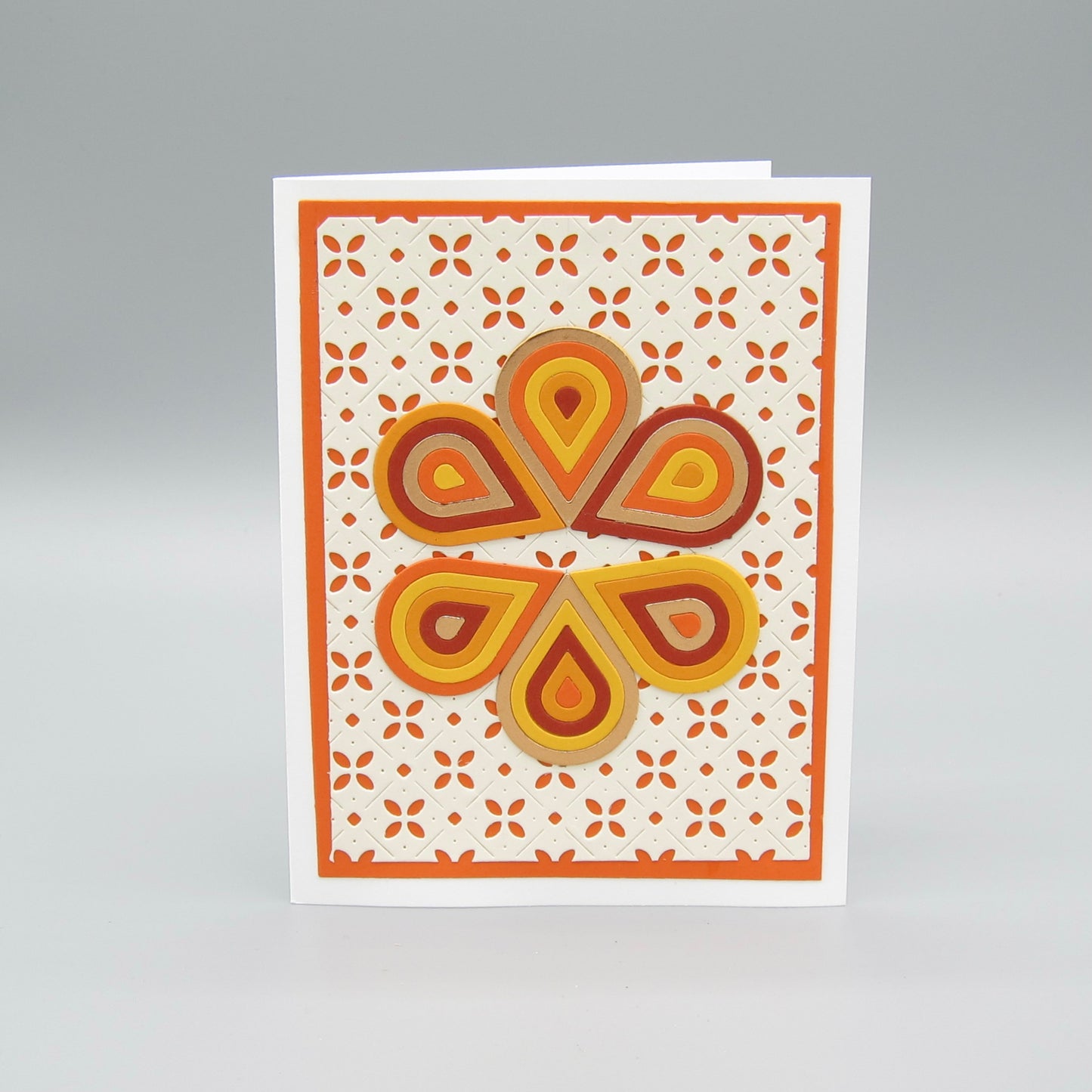 Geometric Tiles: Orange