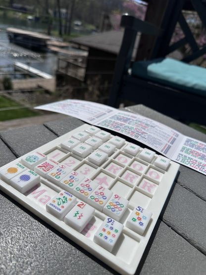 Mahjong Solitaire Boad with Rack