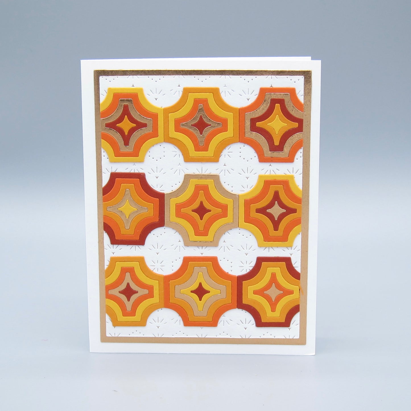 Geometric Tiles: Orange