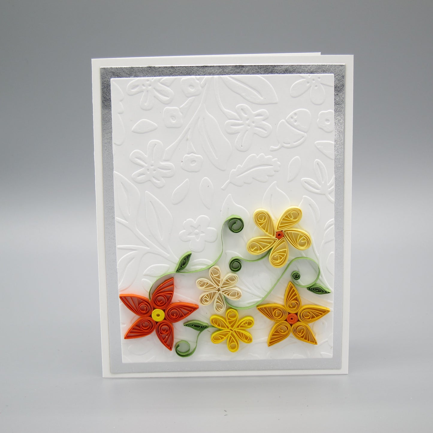 Quilled Flower Garden