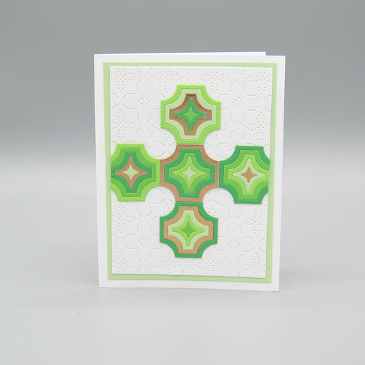 Geometric Tiles: Green