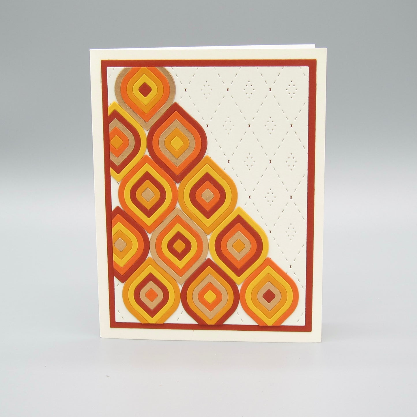 Geometric Tiles: Orange