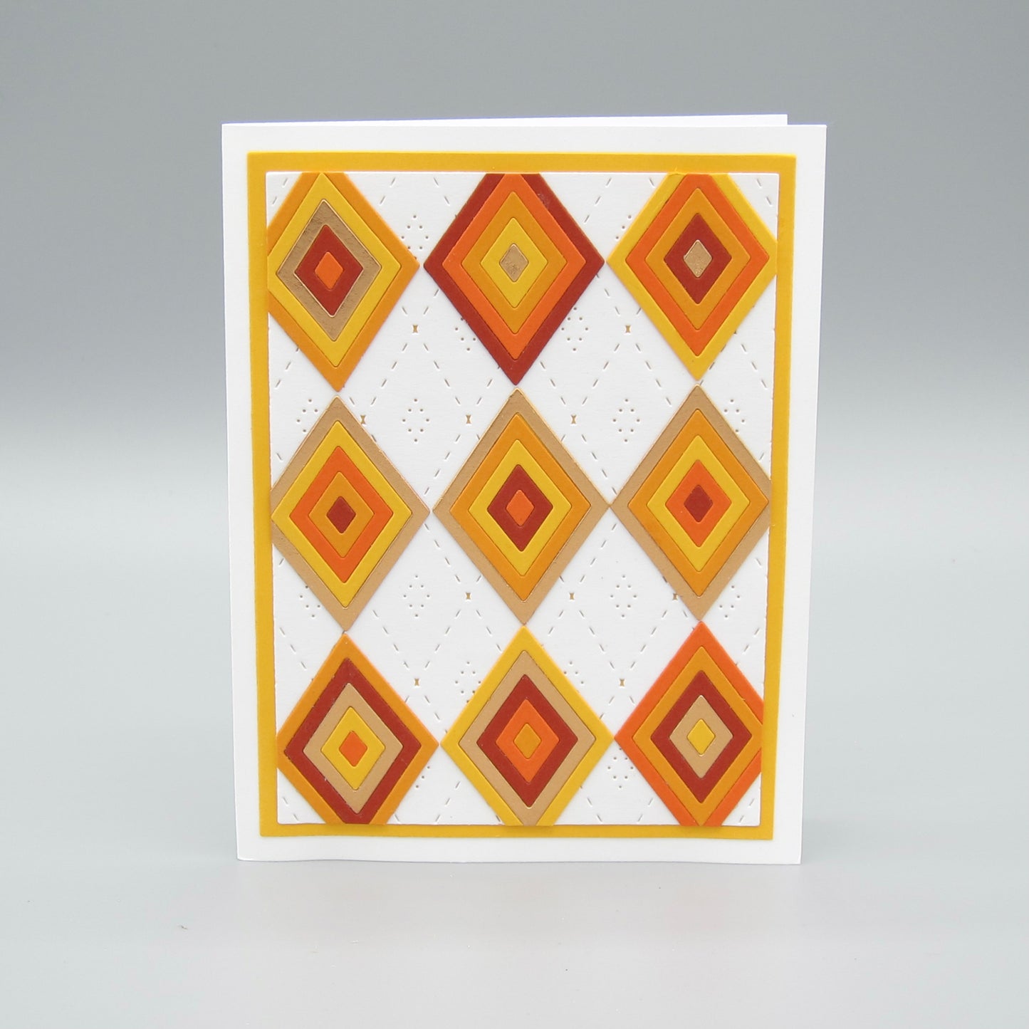 Geometric Tiles: Orange