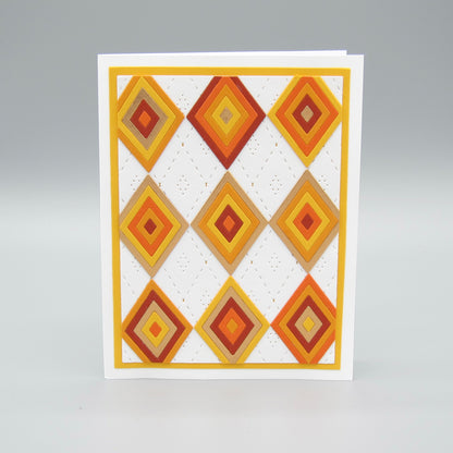 Geometric Tiles: Orange