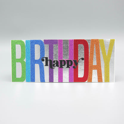 Rainbow Happy Birthday