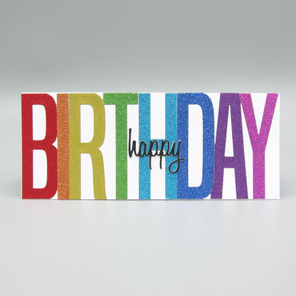 Rainbow Happy Birthday