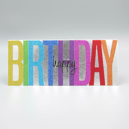 Rainbow Happy Birthday