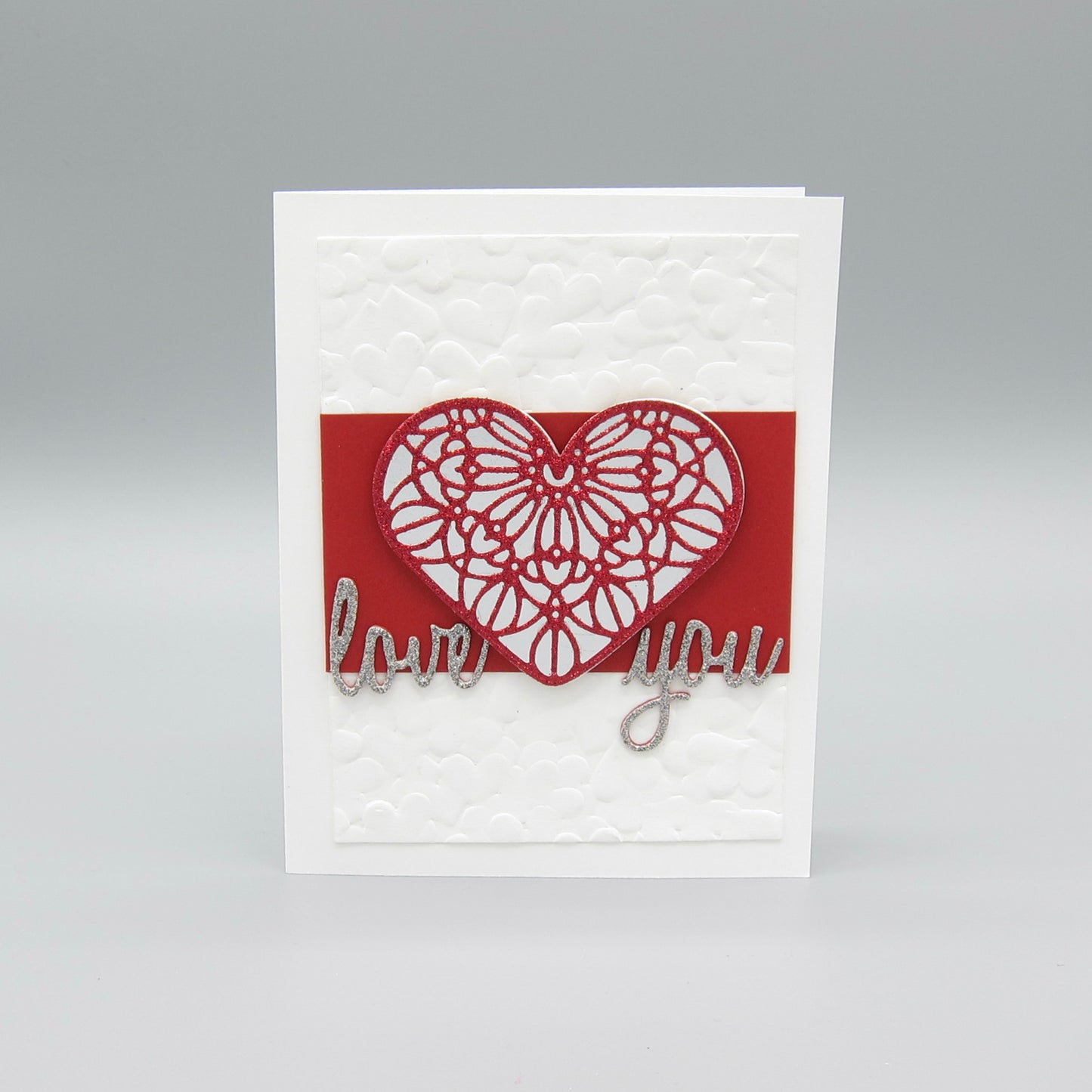love you - Filigree Heart