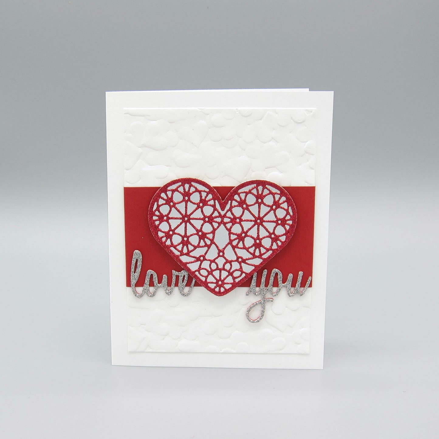 love you - Filigree Heart