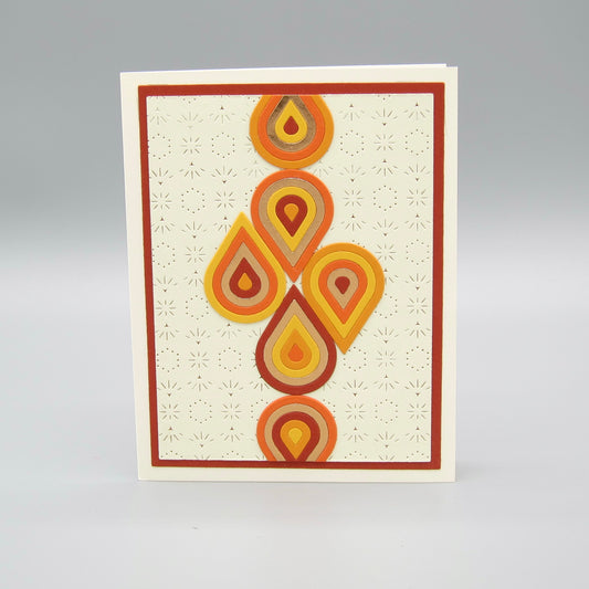 Geometric Tiles: Orange