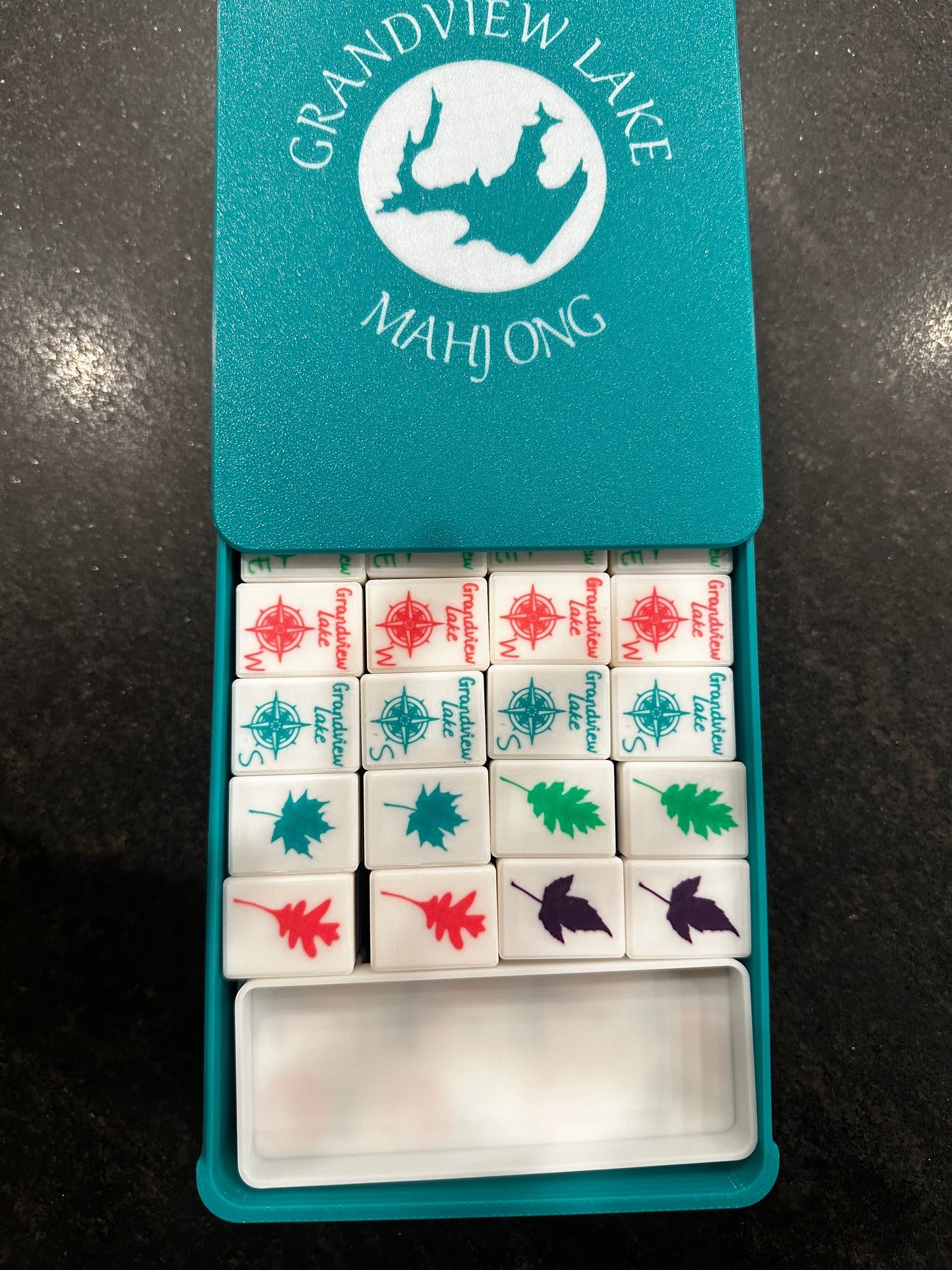 Mahjong Tiles with Box