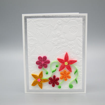 Quilled Flower Garden