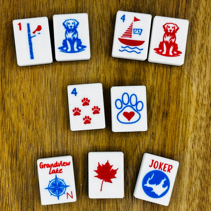 Mahjong Tiles with Box