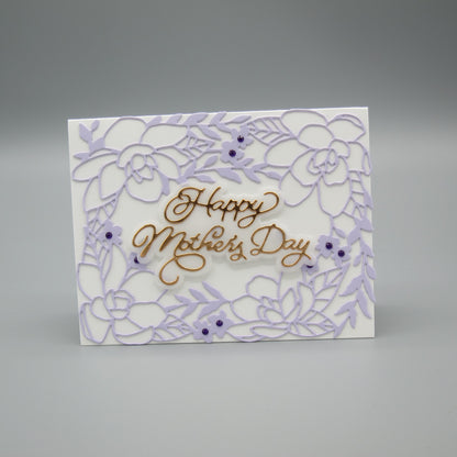 Floral Border Mother's Day