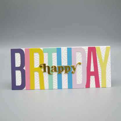 Bold Happy Birthday