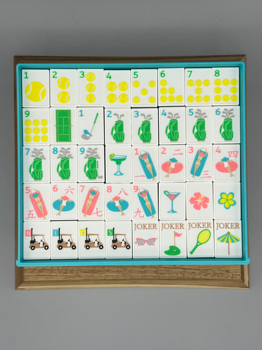 Mahjong Floating Pool Tiles