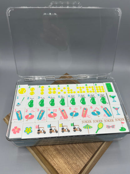 Mahjong Floating Pool Tiles