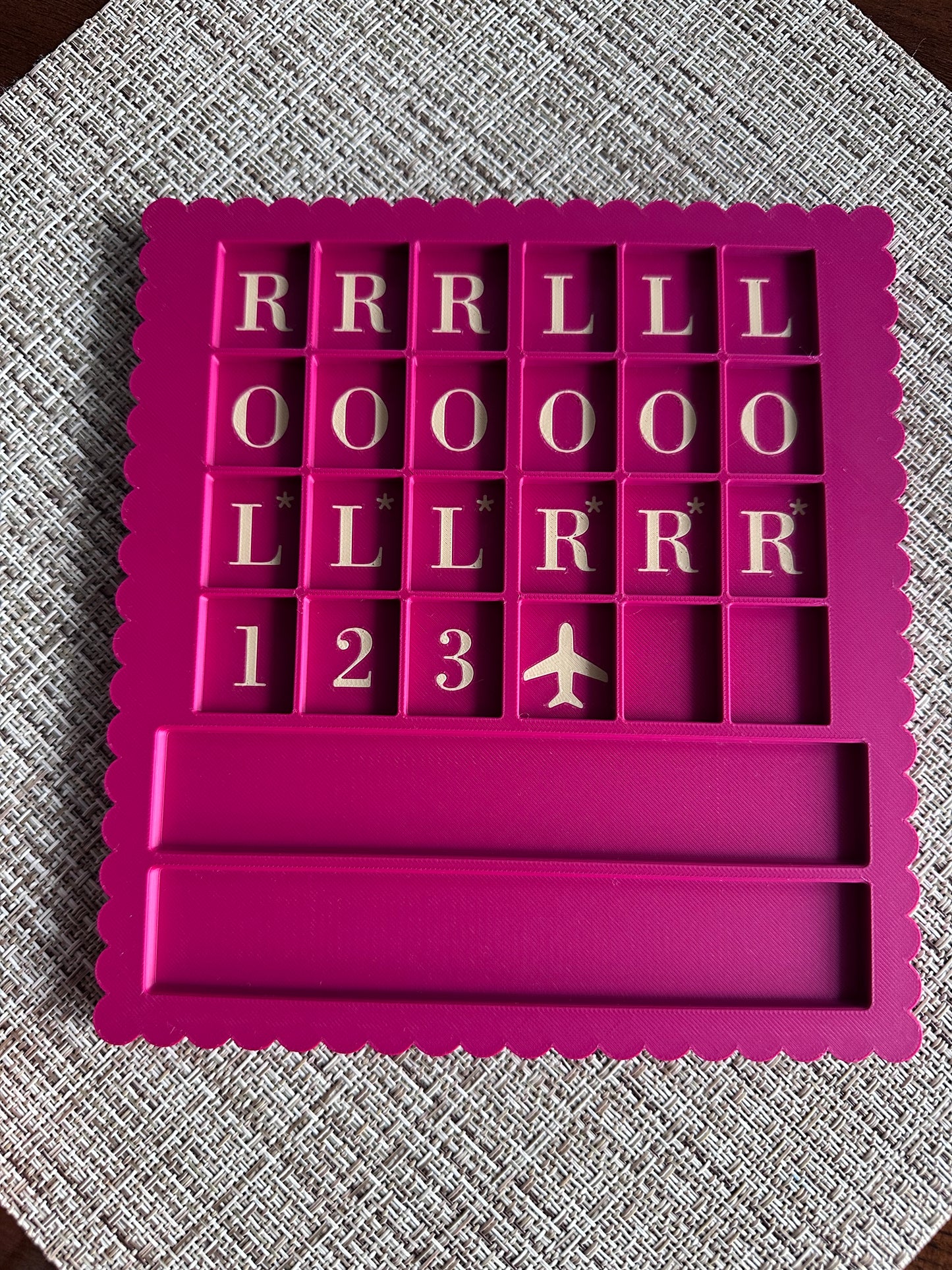 Mahjong Solitaire Boad with Rack