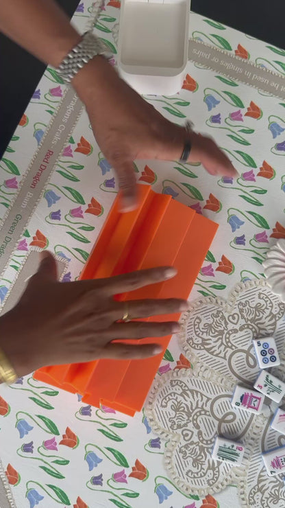 Siamese Mahjong Travel Racks with Pushers